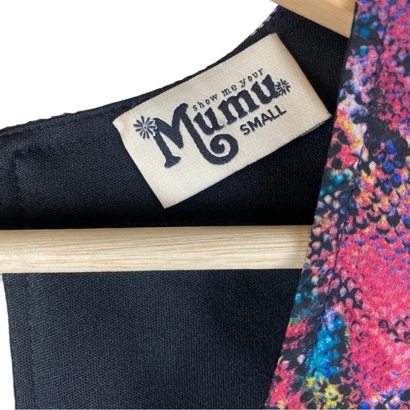 Show Me Your Mumu Snake Print Mini Dress Tunic Size Small - Picture 7 of 8